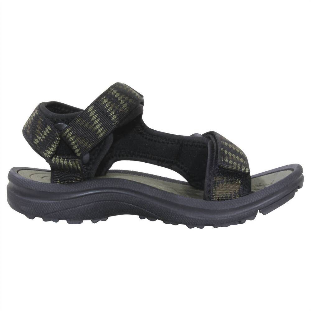 NEW MIA boys teag river sandals in olive multi